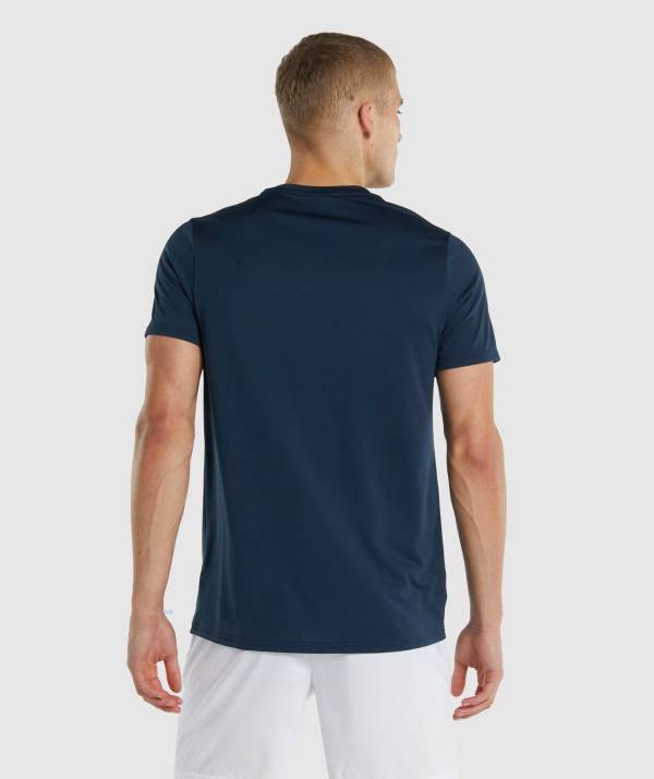 Panske Tricka Gymshark Arrival Regular Fit Námornícka Modrá | YL3269810